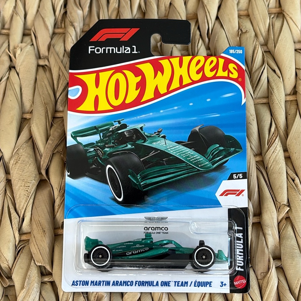 Aston Martin Aramco Formula One Team F1 Race Car Hot Wheels Racing Formula1